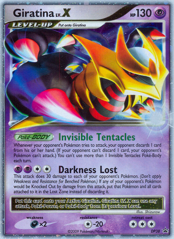 Giratina LV.X (DP38) [Diamond & Pearl: Black Star Promos] | Galaxy Games LLC