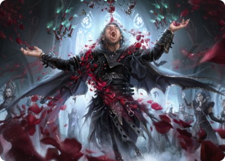 Bloodsoaked Reveler Art Card [Innistrad: Crimson Vow Art Series] | Galaxy Games LLC