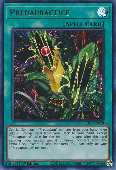 Predapractice [LDS3-EN079] Ultra Rare | Galaxy Games LLC