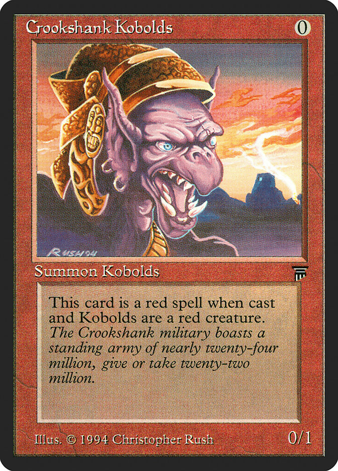 Crookshank Kobolds [Legends] | Galaxy Games LLC