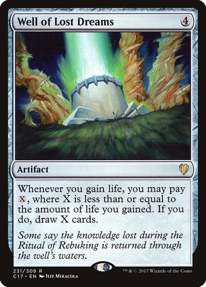 Well of Lost Dreams [Commander 2017] | Galaxy Games LLC
