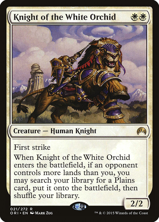 Knight of the White Orchid [Magic Origins] | Galaxy Games LLC