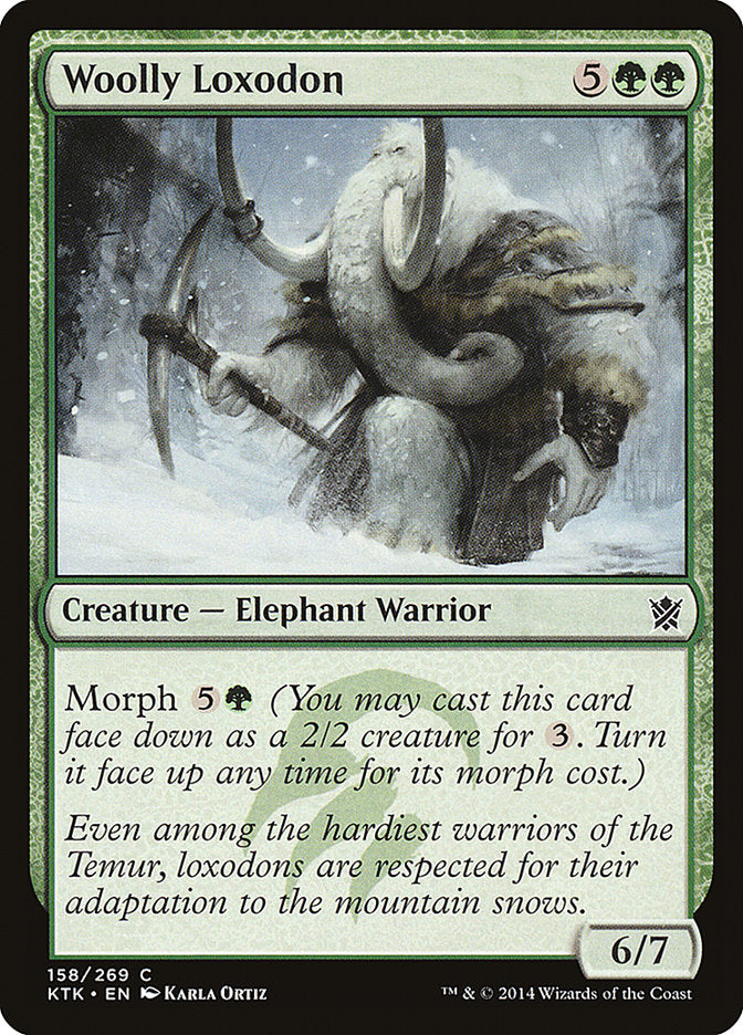 Woolly Loxodon [Khans of Tarkir] | Galaxy Games LLC