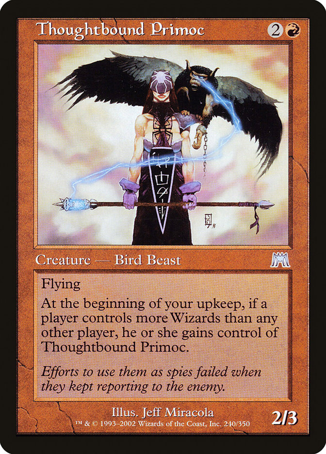 Thoughtbound Primoc [Onslaught] | Galaxy Games LLC