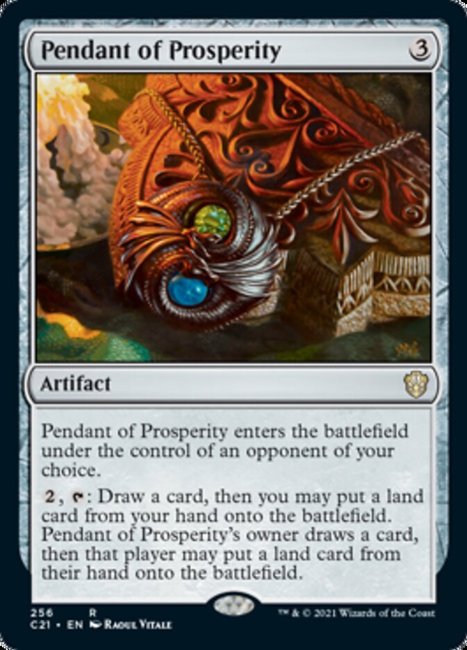 Pendant of Prosperity [Commander 2021] | Galaxy Games LLC