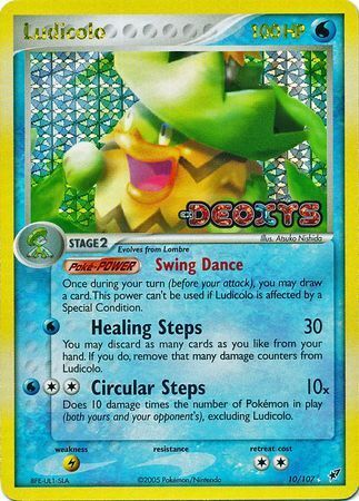 Ludicolo (10/107) (Stamped) [EX: Deoxys] | Galaxy Games LLC