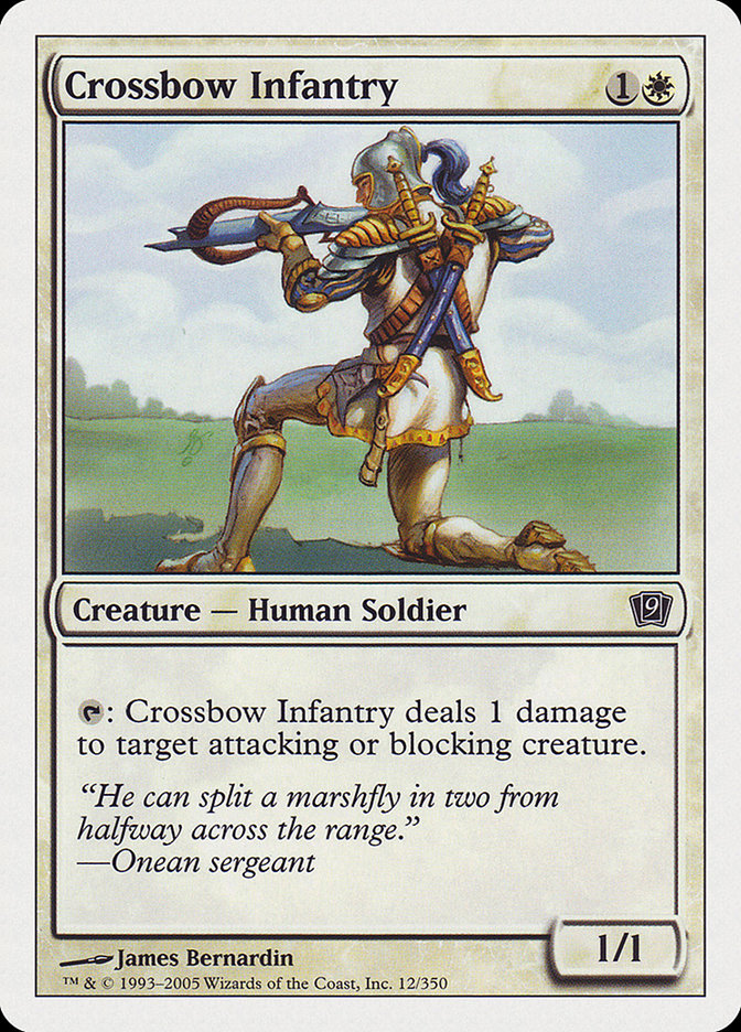 Crossbow Infantry [Ninth Edition] | Galaxy Games LLC