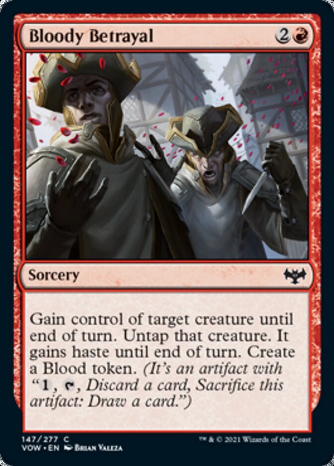 Bloody Betrayal [Innistrad: Crimson Vow] | Galaxy Games LLC