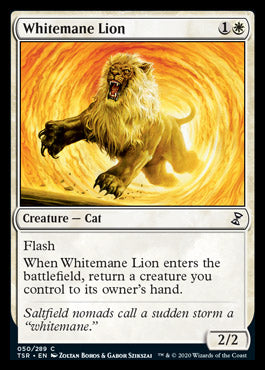 Whitemane Lion [Time Spiral Remastered] | Galaxy Games LLC