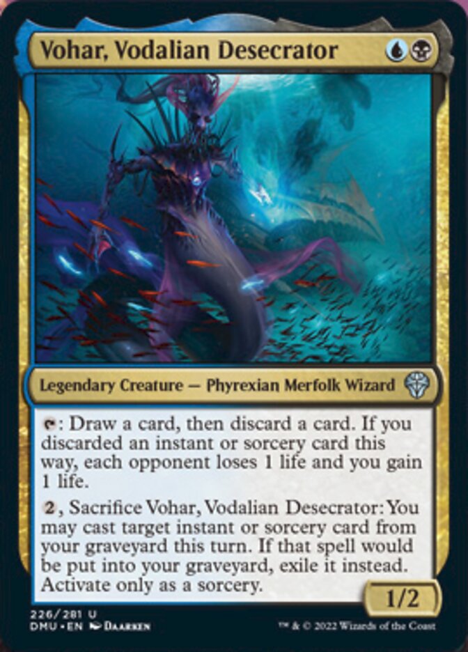 Vohar, Vodalian Desecrator [Dominaria United] | Galaxy Games LLC