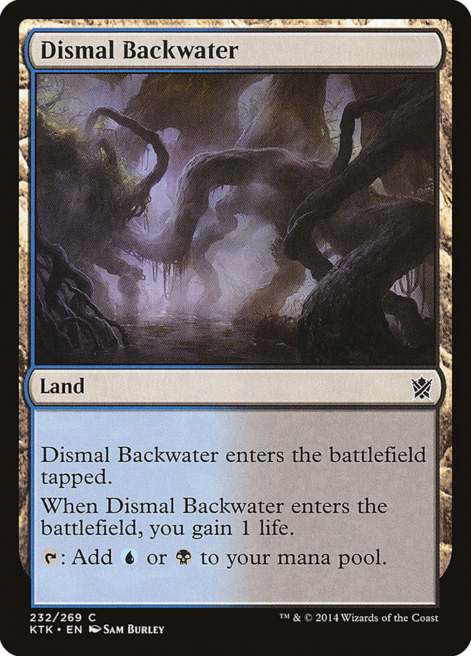 Dismal Backwater [Khans of Tarkir] | Galaxy Games LLC