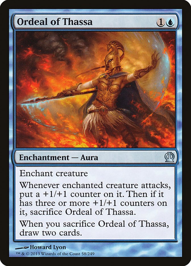 Ordeal of Thassa [Theros] | Galaxy Games LLC