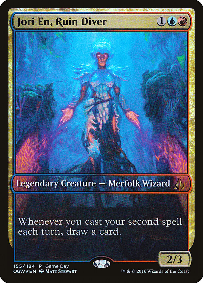 Jori En, Ruin Diver (Game Day) (Extended Art) [Oath of the Gatewatch Promos] | Galaxy Games LLC
