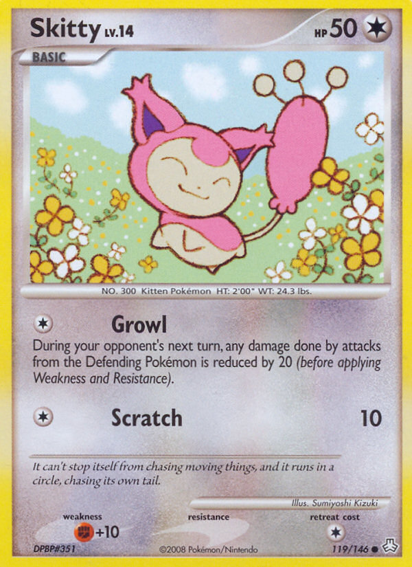 Skitty (119/146) [Diamond & Pearl: Legends Awakened] | Galaxy Games LLC