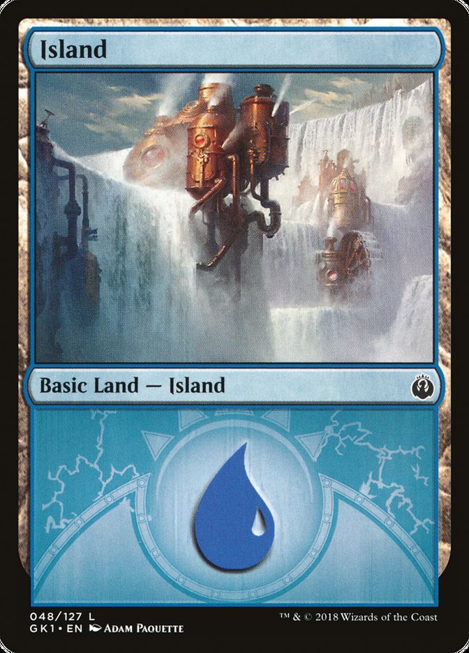 Island (48) [Guilds of Ravnica Guild Kit] | Galaxy Games LLC