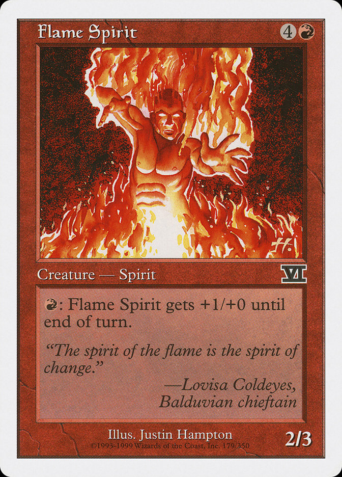 Flame Spirit [Classic Sixth Edition] | Galaxy Games LLC