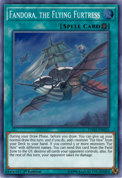 Fandora, the Flying Furtress [DASA-EN024] Super Rare | Galaxy Games LLC