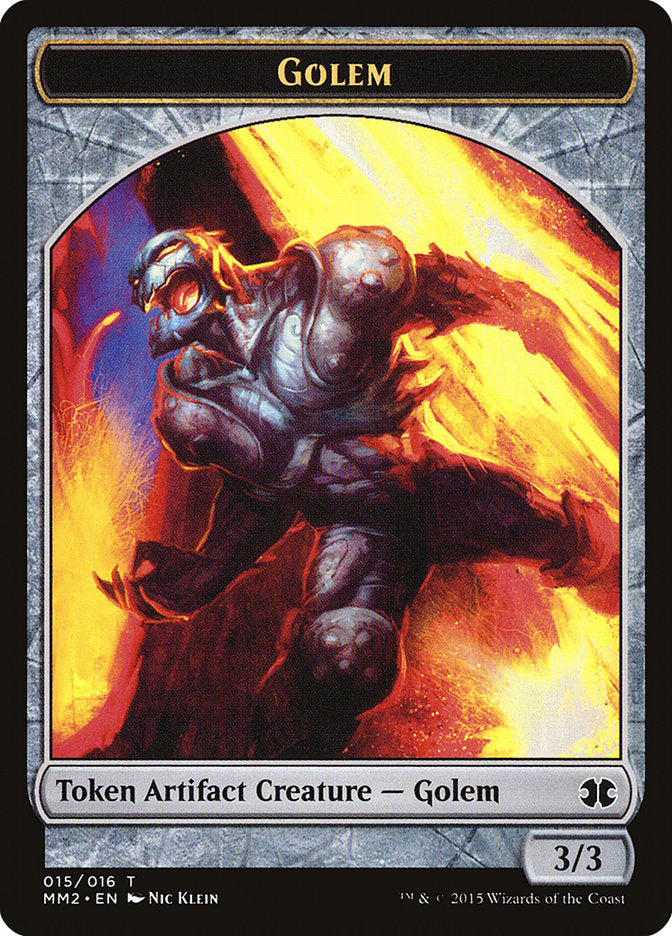 Golem Token [Modern Masters 2015 Tokens] | Galaxy Games LLC