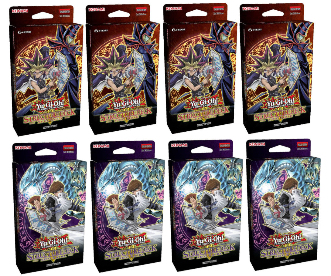 Yugi Muto & Seto Kaiba - Structure Deck Display (1st Edition) | Galaxy Games LLC