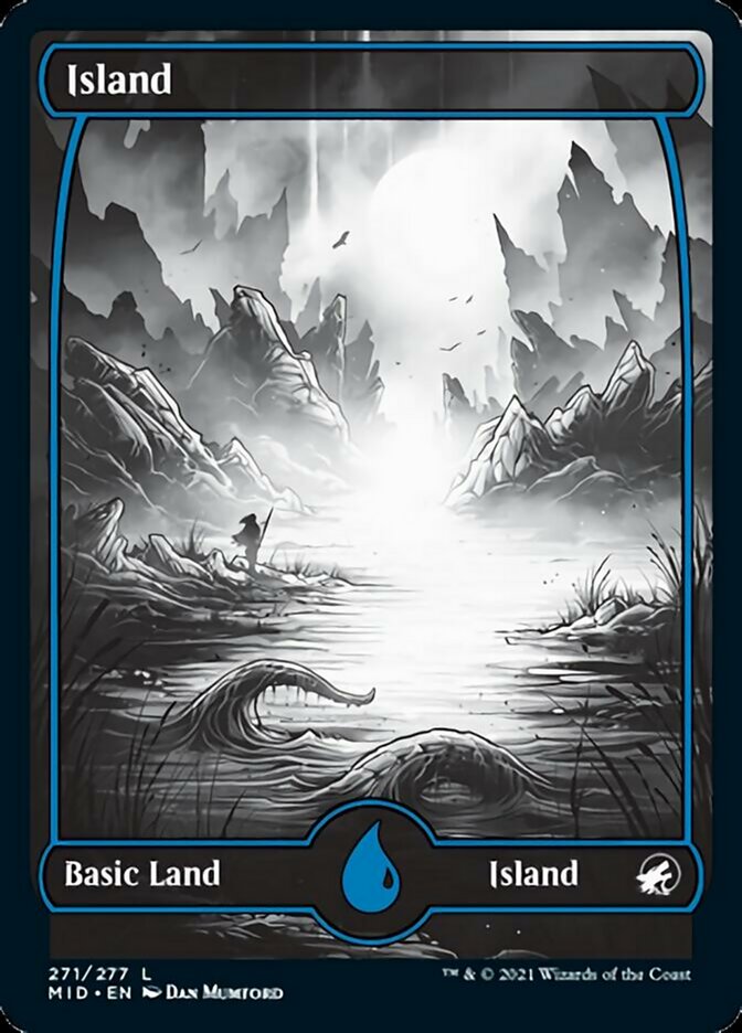 Island (271) [Innistrad: Midnight Hunt] | Galaxy Games LLC