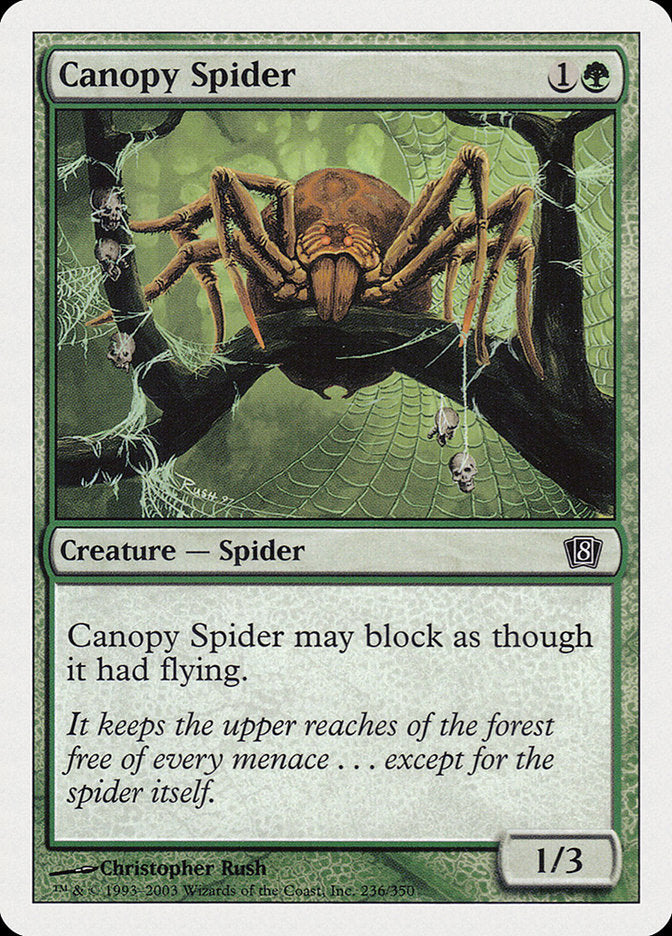 Canopy Spider [Eighth Edition] | Galaxy Games LLC