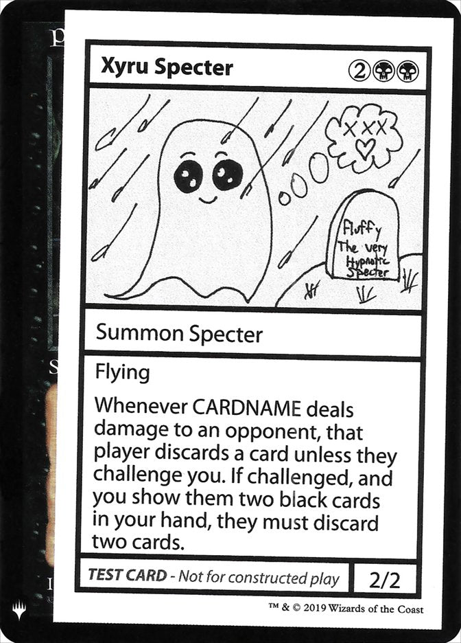 Xyru Specter [Mystery Booster Playtest Cards] | Galaxy Games LLC
