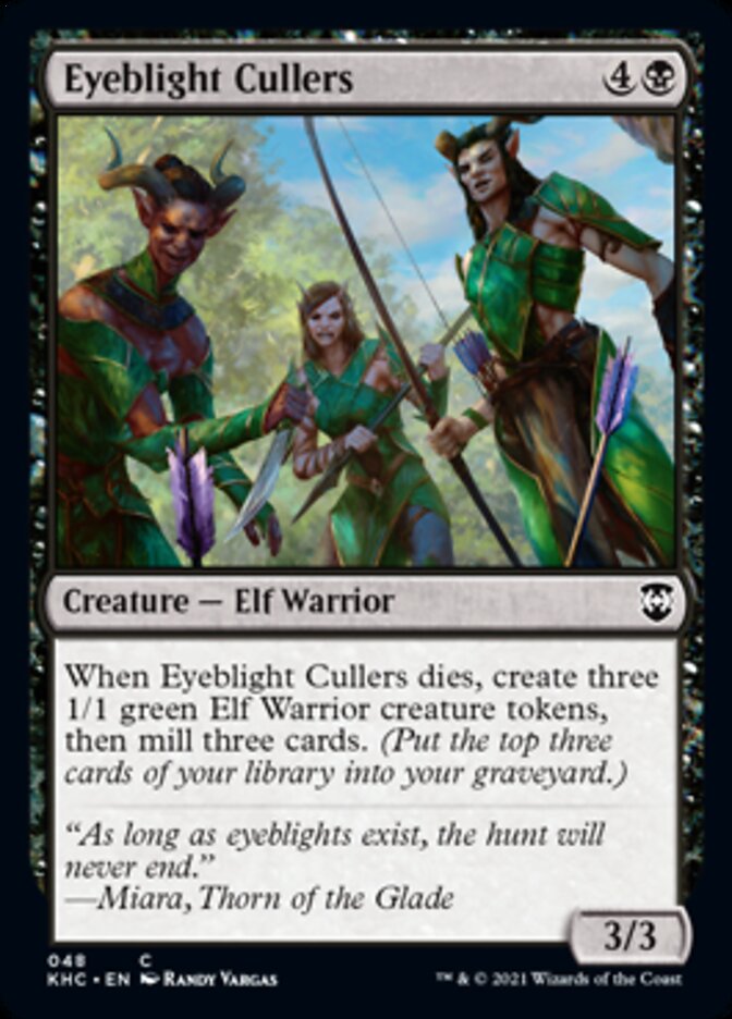 Eyeblight Cullers [Kaldheim Commander] | Galaxy Games LLC