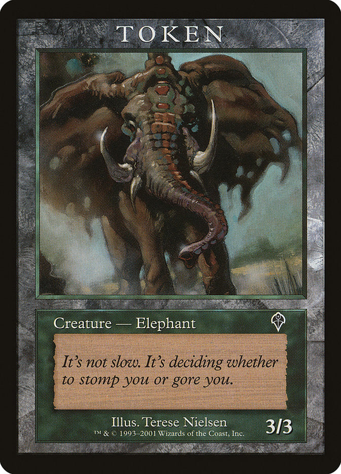 Elephant Token [Magic Player Rewards 2001] | Galaxy Games LLC
