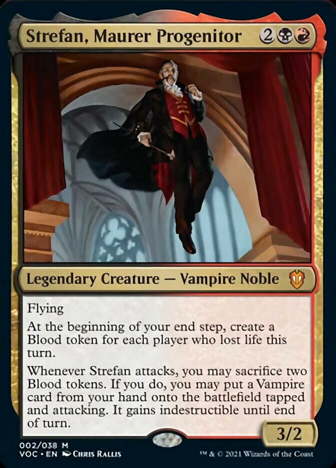 Strefan, Maurer Progenitor [Innistrad: Crimson Vow Commander] | Galaxy Games LLC