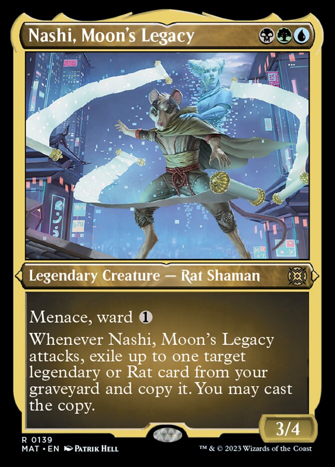 Nashi, Moon's Legacy (Foil Etched) [March of the Machine: The Aftermath] | Galaxy Games LLC