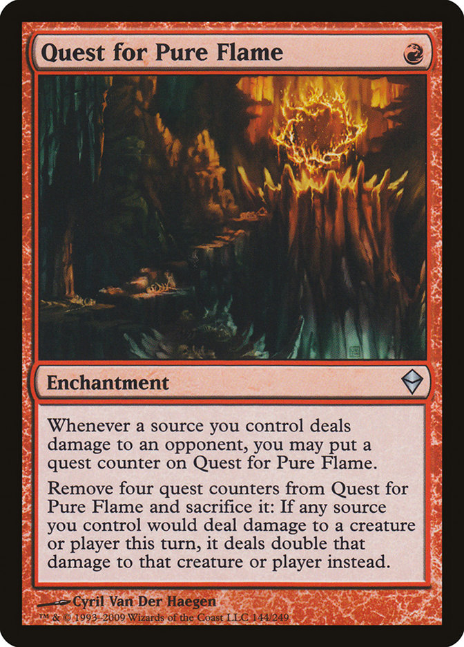 Quest for Pure Flame [Zendikar] | Galaxy Games LLC