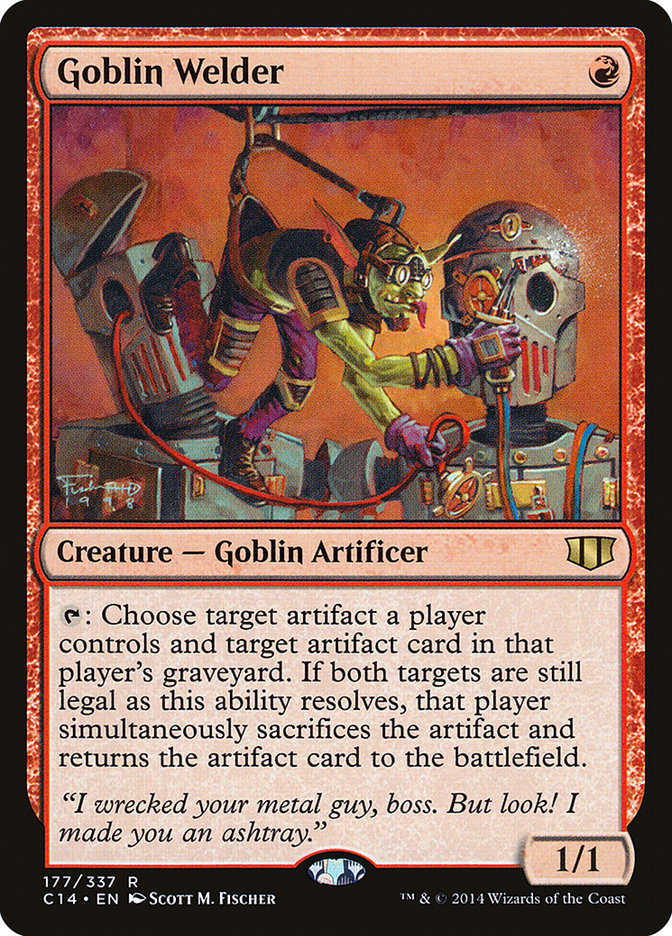 Goblin Welder [Commander 2014] | Galaxy Games LLC