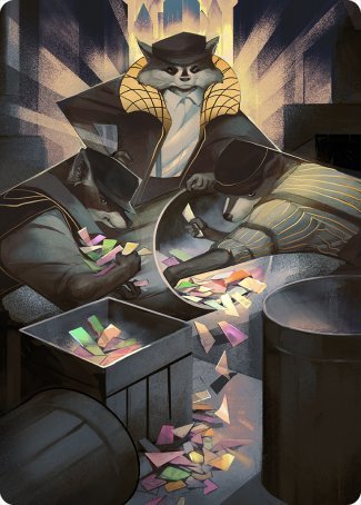 Masked Bandits Art Card [Streets of New Capenna Art Series] | Galaxy Games LLC