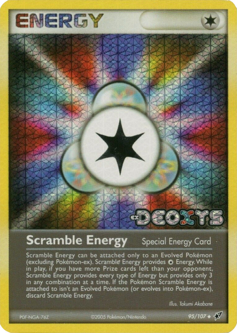 Scramble Energy (95/107) (Stamped) [EX: Deoxys] | Galaxy Games LLC