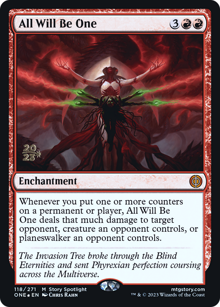 All Will Be One [Phyrexia: All Will Be One Prerelease Promos] | Galaxy Games LLC