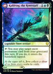 Jorn, God of Winter // Kaldring, the Rimestaff [Kaldheim Prerelease Promos] | Galaxy Games LLC