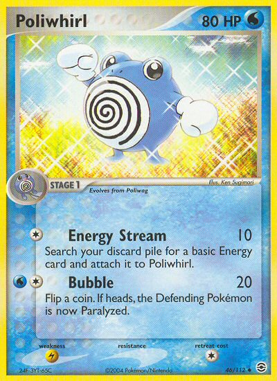 Poliwhirl (46/112) [EX: FireRed & LeafGreen] | Galaxy Games LLC