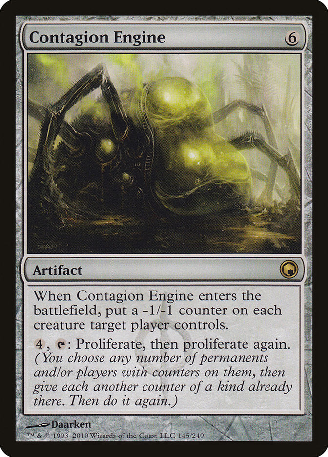 Contagion Engine [Scars of Mirrodin] | Galaxy Games LLC