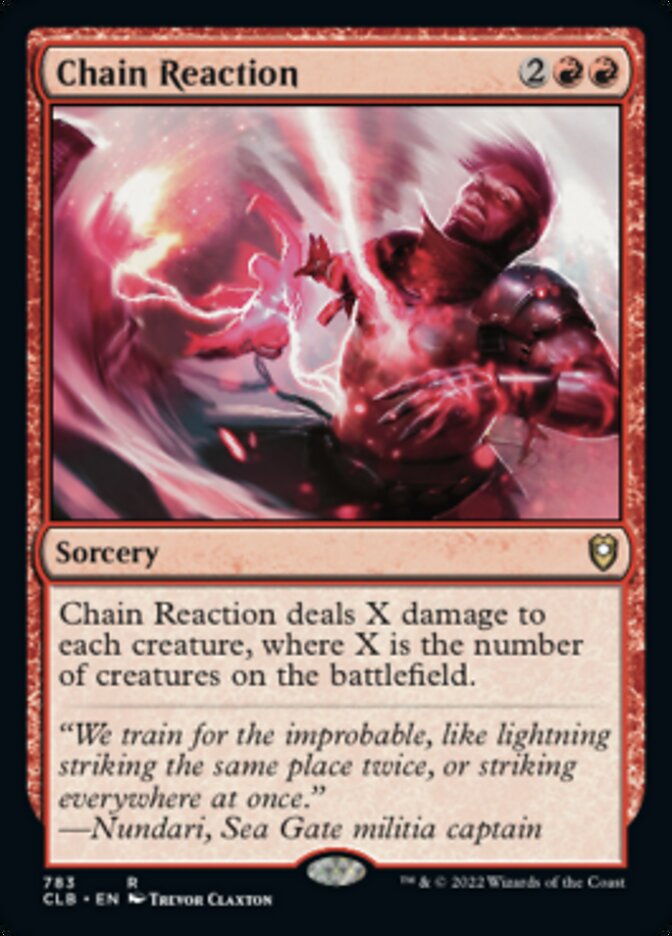 Chain Reaction [Commander Legends: Battle for Baldur's Gate] | Galaxy Games LLC