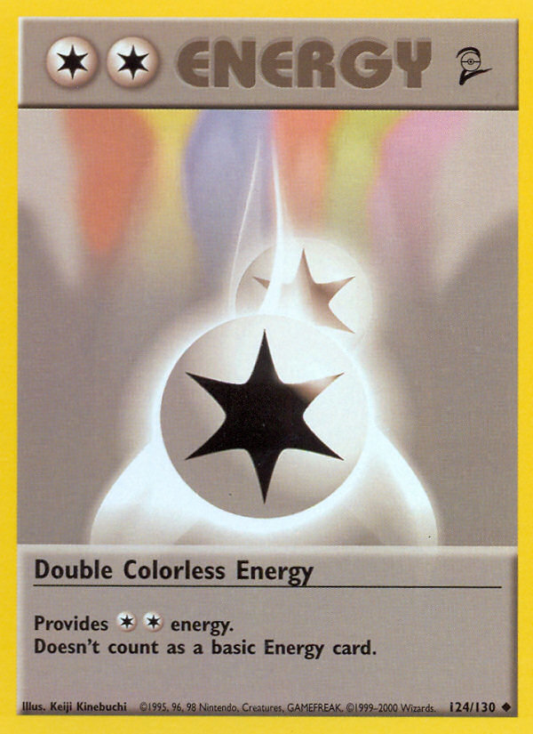 Double Colorless Energy (124/130) [Base Set 2] | Galaxy Games LLC