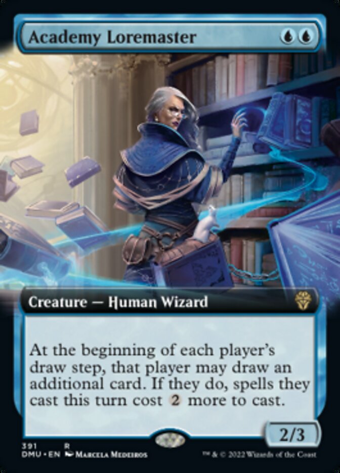 Academy Loremaster (Extended Art) [Dominaria United] | Galaxy Games LLC