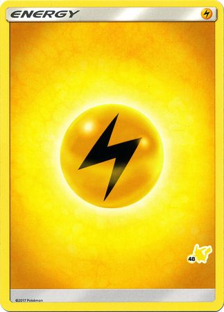 Lightning Energy (Pikachu Stamp #48) [Battle Academy 2020] | Galaxy Games LLC