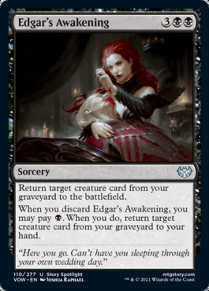 Edgar's Awakening [Innistrad: Crimson Vow] | Galaxy Games LLC