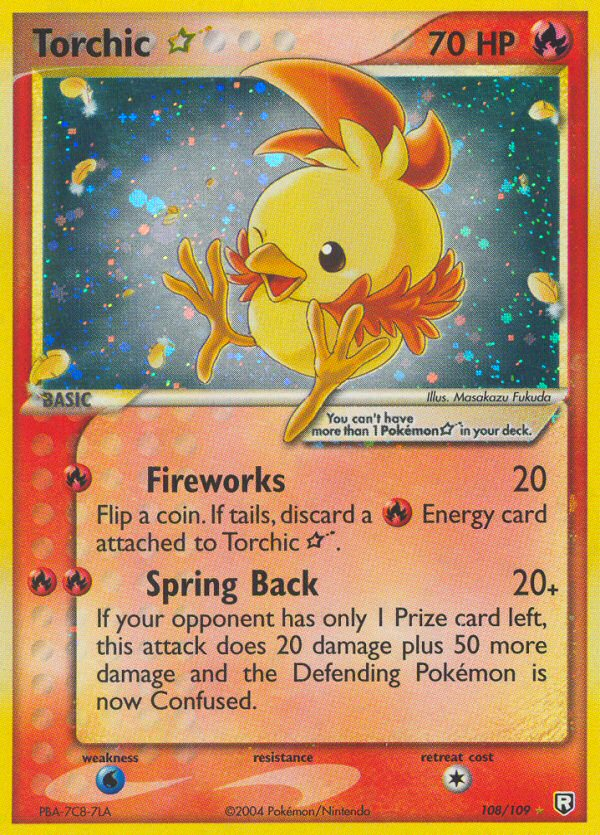 Torchic Star (108/109) [EX: Team Rocket Returns] | Galaxy Games LLC