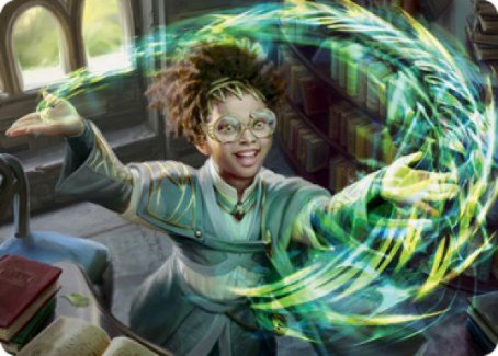 Eureka Moment Art Card [Strixhaven: School of Mages Art Series] | Galaxy Games LLC