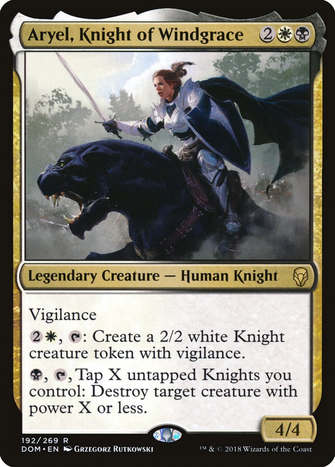 Aryel, Knight of Windgrace [Dominaria] | Galaxy Games LLC