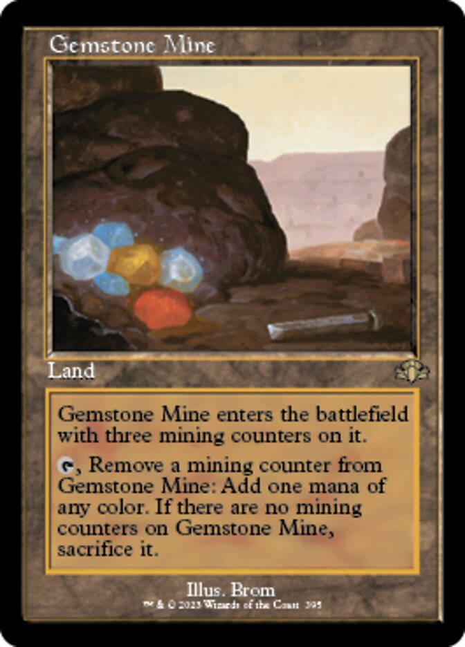 Gemstone Mine (Retro) [Dominaria Remastered] | Galaxy Games LLC