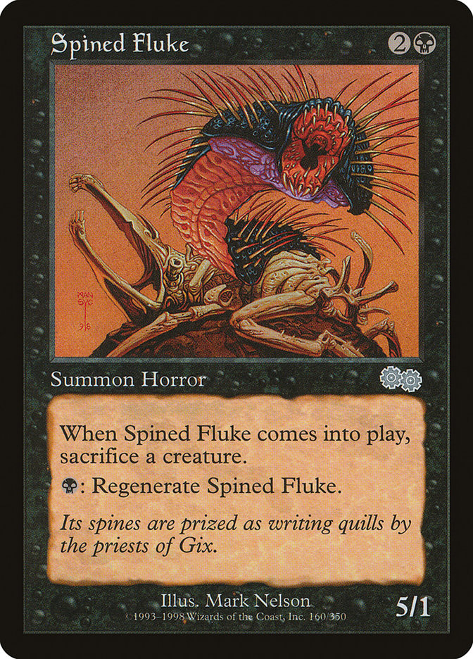 Spined Fluke [Urza's Saga] | Galaxy Games LLC