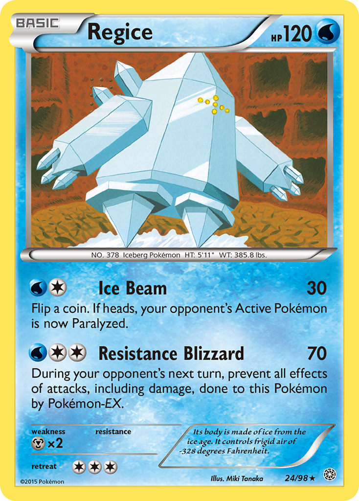 Regice (24/98) [XY: Ancient Origins] | Galaxy Games LLC