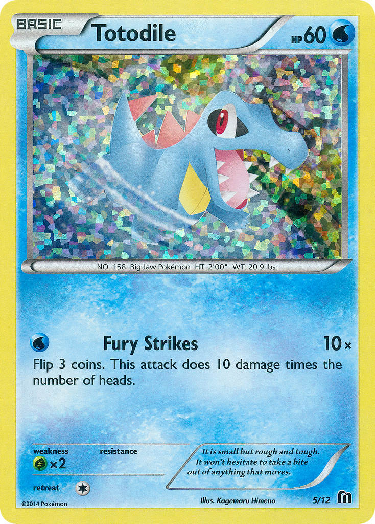 Totodile (5/12) [McDonald's Promos: 2016 Collection] | Galaxy Games LLC